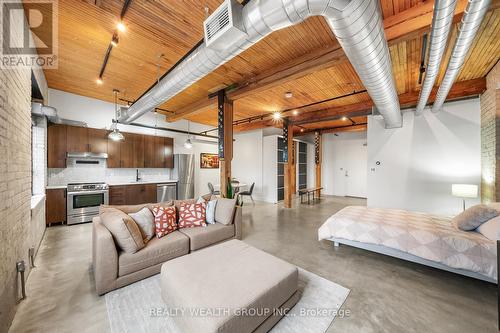 507 - 68 Broadview Avenue, Toronto, ON - Indoor Photo Showing Basement