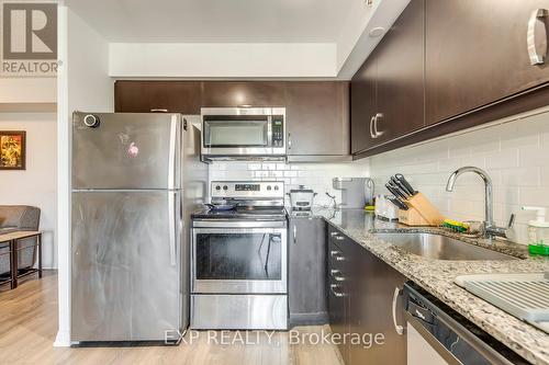 314 - 30 Meadowglen Place, Toronto, ON - Indoor Photo Showing Kitchen With Upgraded Kitchen