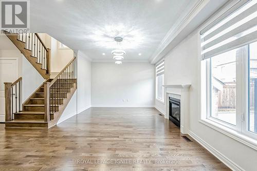 36 Lewis Avenue, Bradford West Gwillimbury, ON - Indoor Photo Showing Other Room With Fireplace