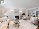 149 Dinnick Crescent, Toronto, ON  - Indoor Photo Showing Living Room With Fireplace 