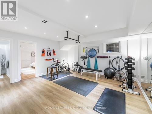 149 Dinnick Crescent, Toronto, ON - Indoor Photo Showing Gym Room