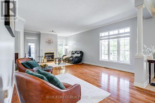 145 - 2025 Meadowgate Boulevard, London, ON - Indoor Photo Showing Living Room With Fireplace