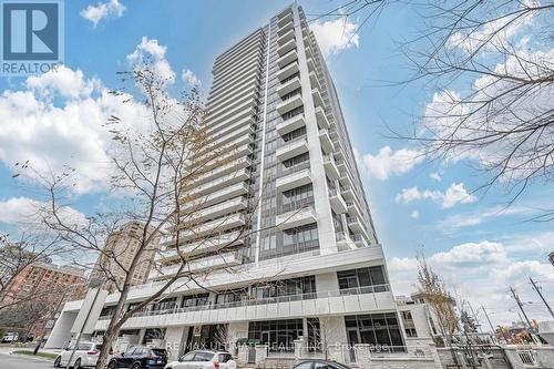 615 - 75 Canterbury Place, Toronto, ON - Outdoor With Balcony With Facade