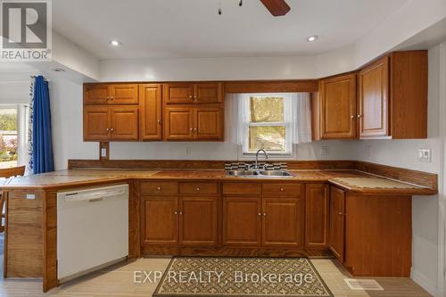 5424 Mcrae Street, Niagara Falls (211 - Cherrywood), ON - Indoor Photo Showing Kitchen With Double Sink