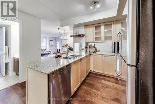 304 - 761 Bay Street, Toronto, ON - Indoor Photo Showing Kitchen With Double Sink With Upgraded Kitchen