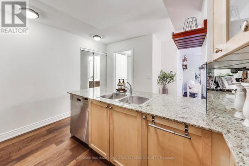 304 - 761 Bay Street, Toronto, ON - Indoor Photo Showing Kitchen With Double Sink With Upgraded Kitchen