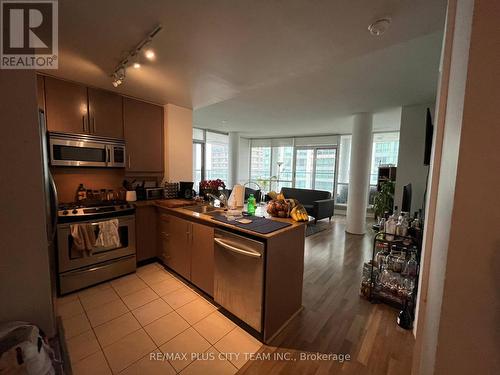 2803 - 12 Yonge Street, Toronto, ON - Indoor Photo Showing Kitchen With Double Sink