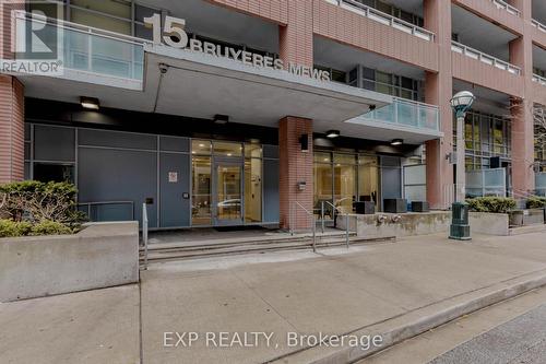 616 - 15 Bruyeres Mews, Toronto, ON - Outdoor With Balcony