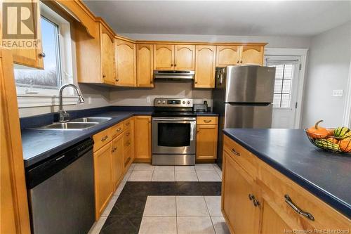 34 Limestone Drive, Moncton, NB - Indoor Photo Showing Kitchen With Double Sink