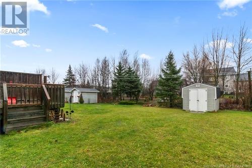 34 Limestone Drive, Moncton, NB - Outdoor With Backyard