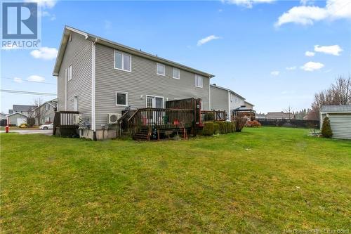 34 Limestone Drive, Moncton, NB - Outdoor With Deck Patio Veranda With Exterior