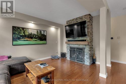 500 Weston Crescent, Kingston (East Gardiners Rd), ON - Indoor Photo Showing Living Room With Fireplace