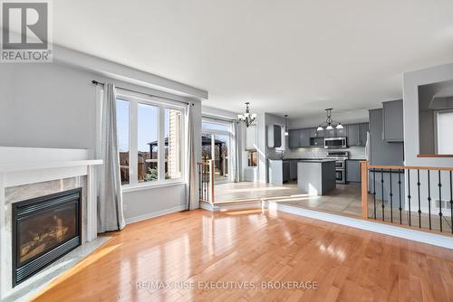 2093 Swanfield Street, Kingston, ON - Indoor Photo Showing Living Room With Fireplace