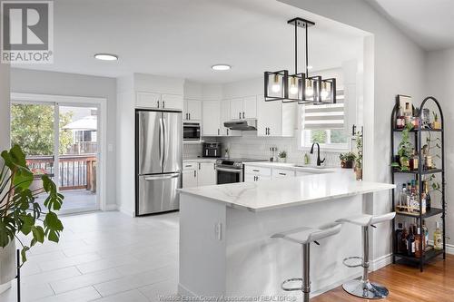 455 Runstedler Drive, Lasalle, ON - Indoor Photo Showing Kitchen With Upgraded Kitchen