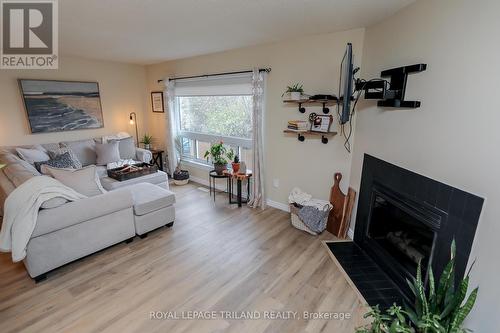 26 - 1990 Wavell Street, London, ON - Indoor Photo Showing Living Room With Fireplace