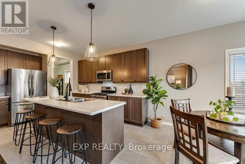 2089 Galloway Street, Innisfil, ON - Indoor Photo Showing Kitchen With Stainless Steel Kitchen With Double Sink