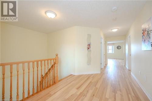 Hallway featuring light wood-type flooring - 584 Winterburg Walk, Waterloo, ON - Indoor Photo Showing Other Room