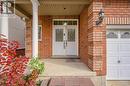 Property entrance with french doors - 584 Winterburg Walk, Waterloo, ON  - Outdoor With Exterior 