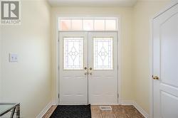 Entryway with french doors - 