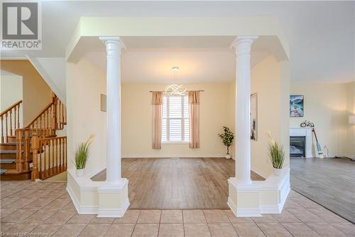 584 Winterburg Walk, Waterloo, ON - Indoor Photo Showing Other Room With Fireplace