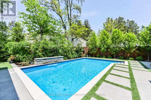 76 Ben Machree Drive, Mississauga, ON - Outdoor With In Ground Pool With Backyard