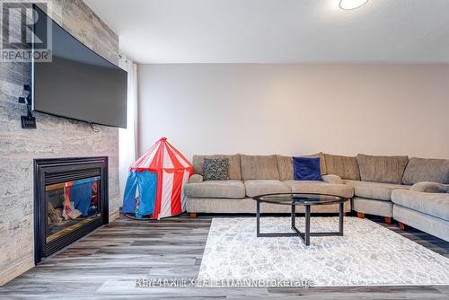 113 Destino Crescent, Vaughan, ON - Indoor Photo Showing Living Room With Fireplace