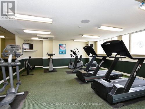 1012 - 3700 Kaneff Crescent, Mississauga, ON - Indoor Photo Showing Gym Room