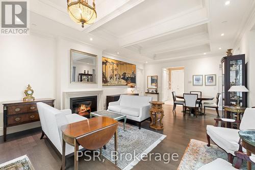 3604 - 311 Bay Street, Toronto, ON - Indoor Photo Showing Living Room With Fireplace