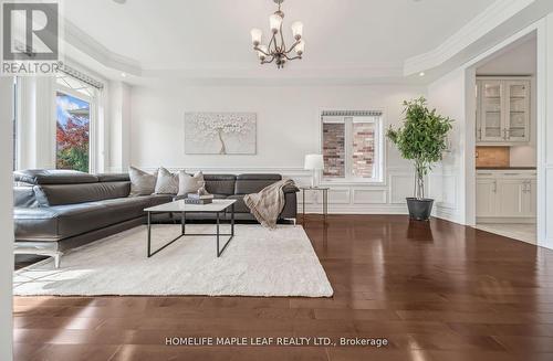 7 Kirkhollow Drive, Brampton, ON - Indoor Photo Showing Living Room