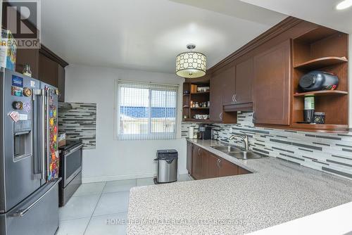 235 Hansen Road, Brampton, ON - Indoor Photo Showing Kitchen With Double Sink With Upgraded Kitchen