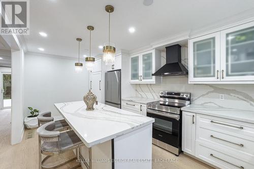 358 Carnaby Court, Oshawa (Centennial), ON - Indoor Photo Showing Kitchen With Stainless Steel Kitchen With Upgraded Kitchen