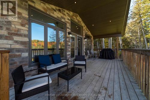 1014 Lyons Gate Lane, North Frontenac, ON - Outdoor With Deck Patio Veranda With Exterior