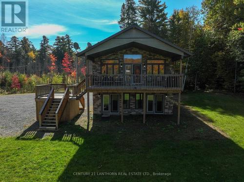 1014 Lyons Gate Lane, North Frontenac, ON - Outdoor With Deck Patio Veranda