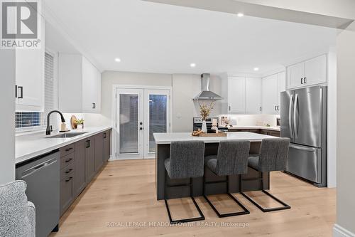 13233 22Nd Side Road, Halton Hills, ON - Indoor Photo Showing Kitchen With Stainless Steel Kitchen With Upgraded Kitchen