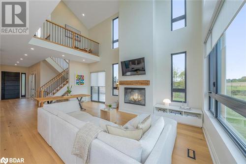 363 Albert Street, Everton, ON - Indoor Photo Showing Other Room With Fireplace