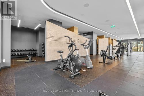 1914 - 2550 Simcoe Street N, Oshawa, ON - Indoor Photo Showing Gym Room