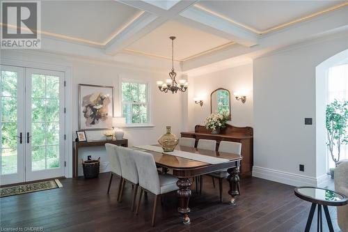 room for everyone - 49 James Street, Milton, ON - Indoor Photo Showing Dining Room