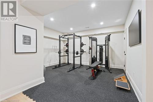 166 Mill Street, Georgetown, ON - Indoor Photo Showing Gym Room