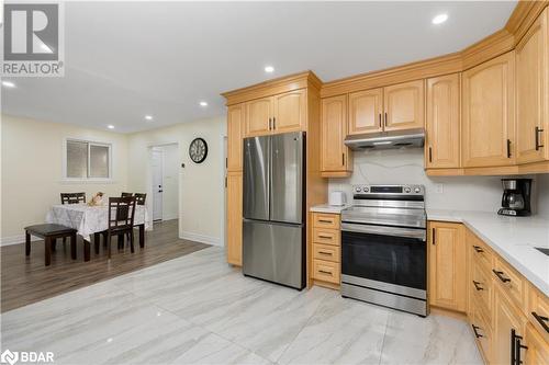 67 Eleanor Crescent, Georgetown, ON - Indoor Photo Showing Kitchen With Stainless Steel Kitchen