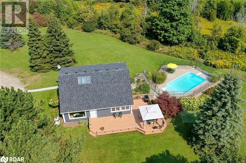 9433 10Th Sideroad, Erin, ON - Outdoor With In Ground Pool With Deck Patio Veranda With View