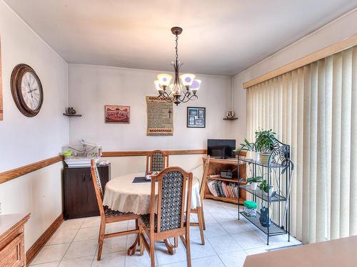 Coin-repas - 1160 Rue Maria, Laval (Chomedey), QC - Indoor Photo Showing Dining Room