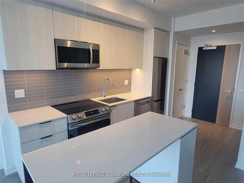 2004-48 Power St, Toronto, ON - Indoor Photo Showing Kitchen With Stainless Steel Kitchen With Upgraded Kitchen