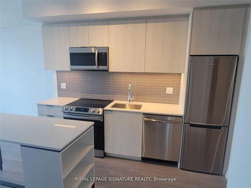 2004-48 Power St, Toronto, ON - Indoor Photo Showing Kitchen With Stainless Steel Kitchen