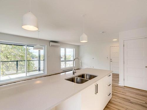 Overall view - 1-2202 Boul. Du Bord-De-L'Eau, Salaberry-De-Valleyfield, QC - Indoor Photo Showing Kitchen With Double Sink