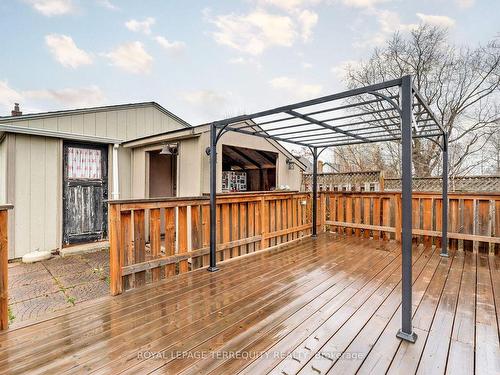 Main-739 Upper Gage Ave, Hamilton, ON - Outdoor With Deck Patio Veranda With Exterior