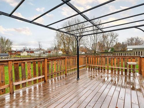 Main-739 Upper Gage Ave, Hamilton, ON - Outdoor With Deck Patio Veranda