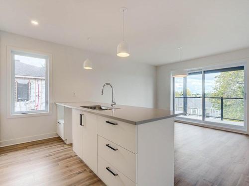 Overall view - 2-2202 Boul. Du Bord-De-L'Eau, Salaberry-De-Valleyfield, QC - Indoor Photo Showing Kitchen With Double Sink