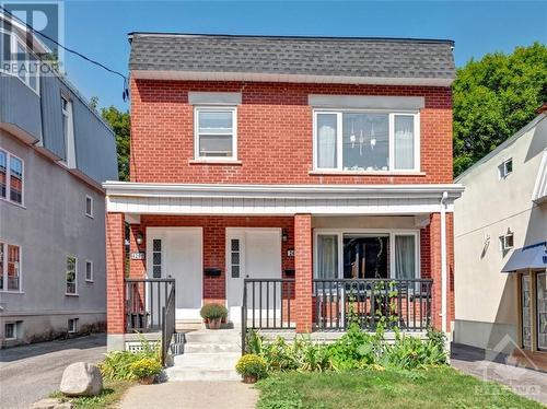 261 Holmwood Avenue, Glebe - Ottawa East And Area (4401 - Glebe), ON - Outdoor With Deck Patio Veranda With Facade