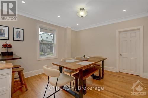 261 Holmwood Avenue, Ottawa, ON - Indoor Photo Showing Dining Room