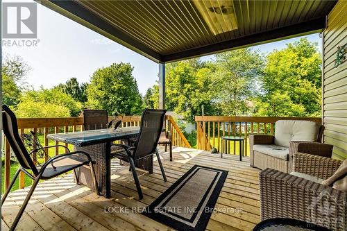 29 Marcel Street, Russell, ON - Outdoor With Deck Patio Veranda With Exterior